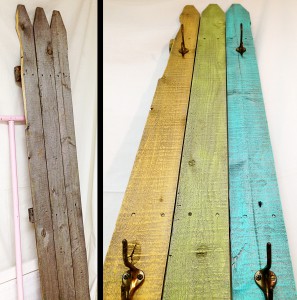Before and After Fence into Coat Hanger